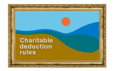Navigating the tax landscape when donating works of art to charity